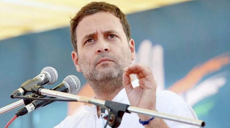 Congress president Rahul Gandhi Congress president Rahul Gandhi