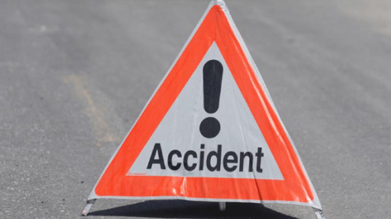 Woman dies; husband injured in accident