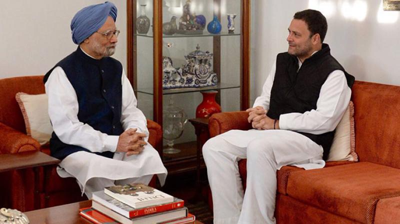 Rahul Gandhi wished former prime minister Manmohan Singh on his birthday