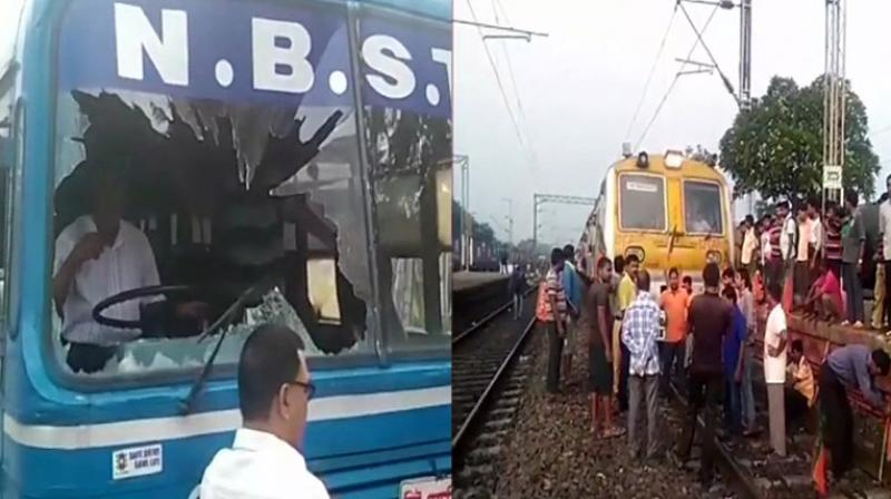 12-hr BJP bandh in Bengal 12-hr BJP bandh in Bengal