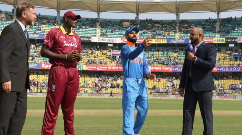 India captain Virat Kohli won the toss India captain Virat Kohli won the toss