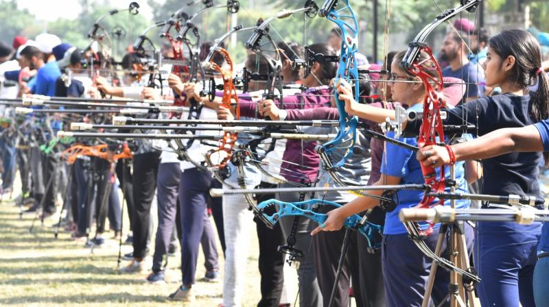 Scintillating display of Archery Scintillating display of Archery