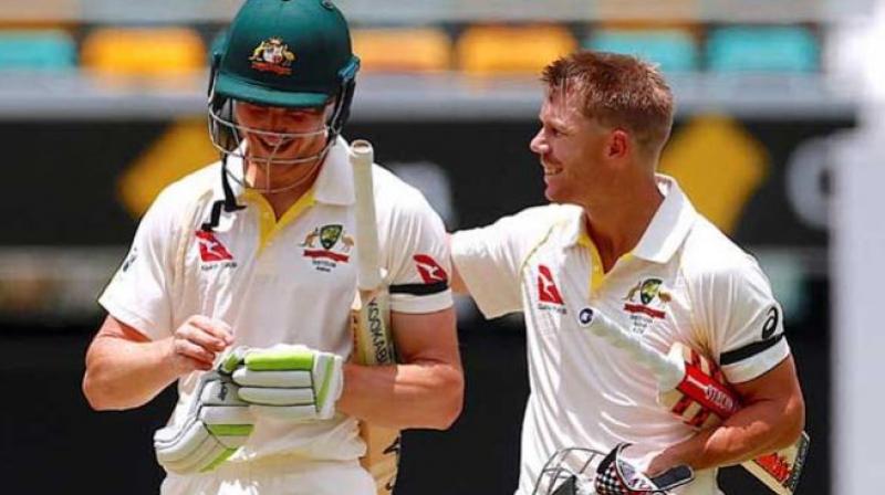 David Warner and Cameron Bancroft David Warner and Cameron Bancroft