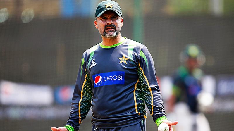 Former Pakistan captain Moin Khan