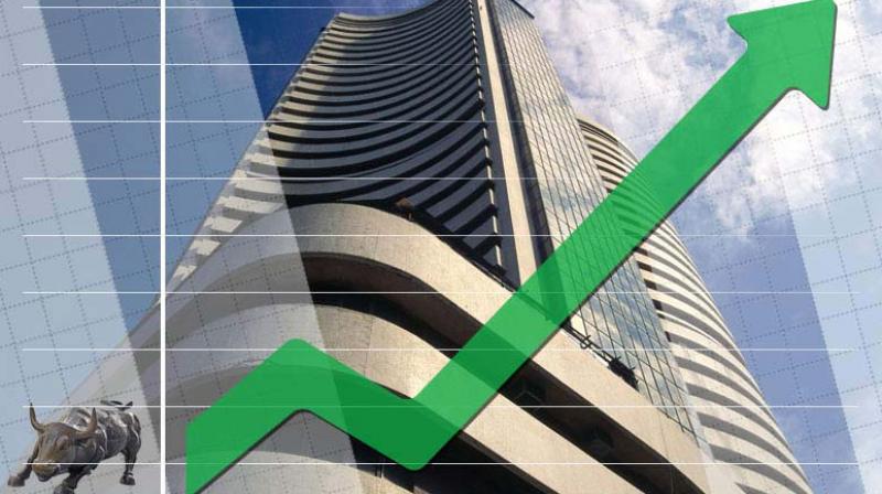 Sensex soars on global cues Sensex soars on global cues