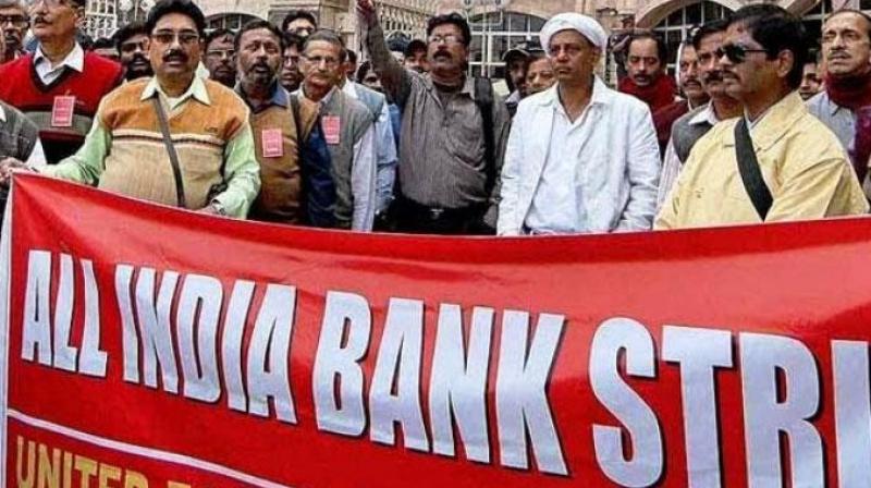 Banking operations affected pan-India due to strike Banking operations affected pan-India due to strike