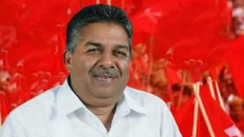 Kerala's ruling CPI(M)-led LDF's Saji Cheriyan Kerala's ruling CPI(M)-led LDF's Saji Cheriyan