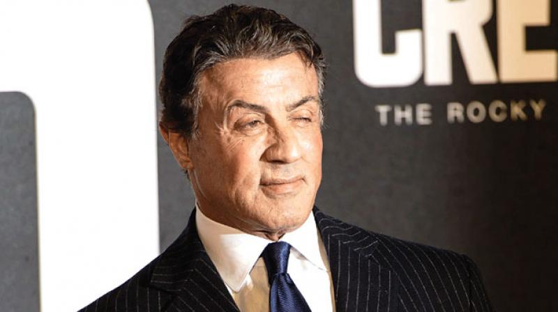 Hollywood action star Sylvester Stallone Hollywood action star Sylvester Stallone