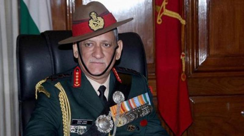 Army chief Gen Bipin Rawat Army chief Gen Bipin Rawat
