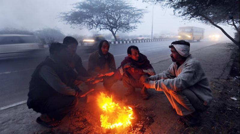 Delhi witnessed the coldest morning