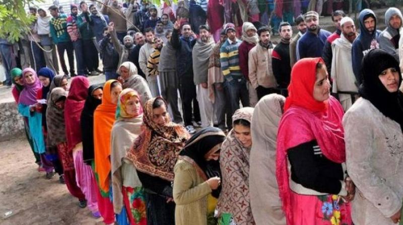 Nine-phased panchayat polls began