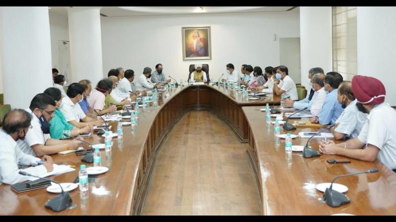 Cabinet Meeting held by CM Charajit Singh Channi
