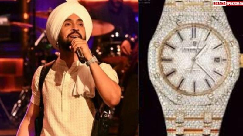 Diljit Dosanjh's Watch Steals The Tonight Show, Know Its Price Diljit Dosanjh's Watch Steals The Tonight Show, Know Its Price