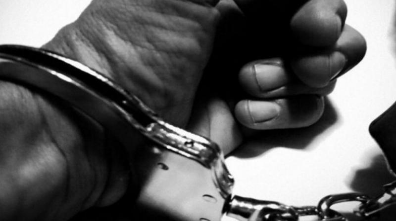 Principal of a missionary school here was arrested Principal of a missionary school here was arrested