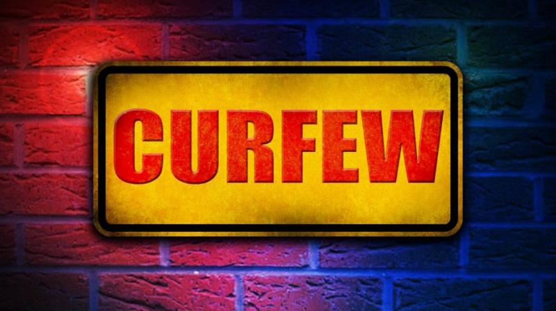 curfew has been lifted in the areas it was in force till last night