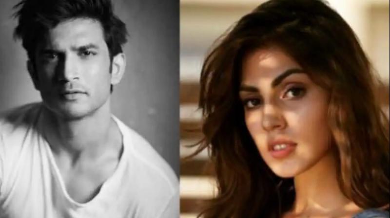Sushant Singh Rajput and Rhea Chakraborty Sushant Singh Rajput and Rhea Chakraborty