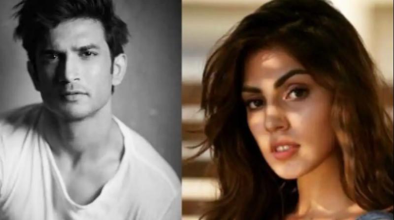 Sushant Singh Rajput and Rhea Chakraborty