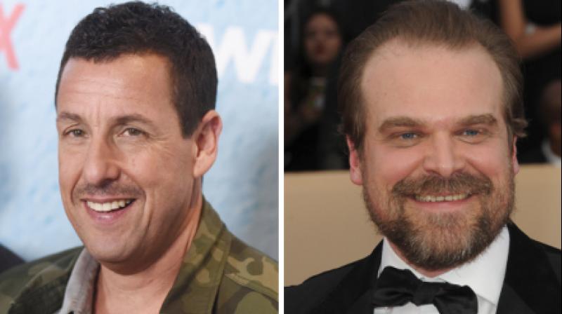 Adam Sandler & David Harbour Adam Sandler & David Harbour