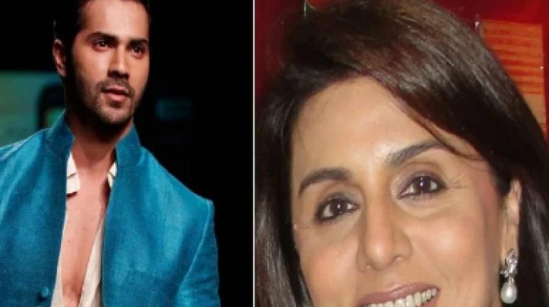 Varun Dhawan and Neetu Kapoor Varun Dhawan and Neetu Kapoor