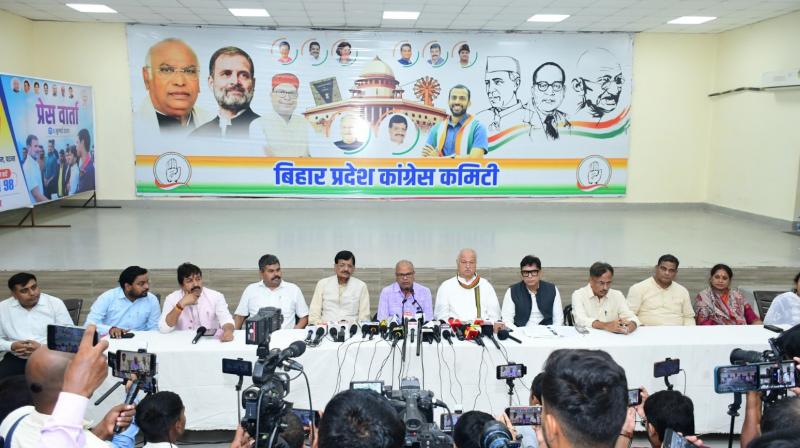 RJD-Congress Announces 'Chakka Jam' on July 9 in Bihar Against ‘Murder of Democracy' RJD-Congress Announces 'Chakka Jam' on July 9 in Bihar Against ‘Murder of Democracy'