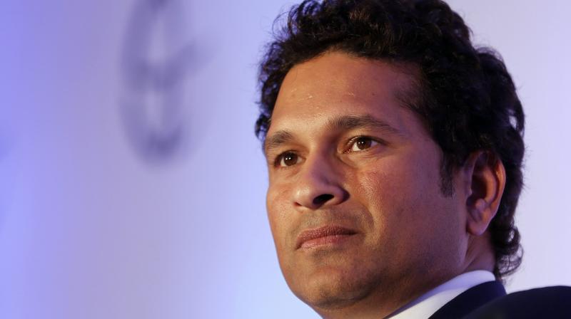 Indian cricket icon Sachin Tendulkar Indian cricket icon Sachin Tendulkar