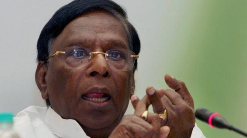Chief Minister V Narayanasamy Chief Minister V Narayanasamy