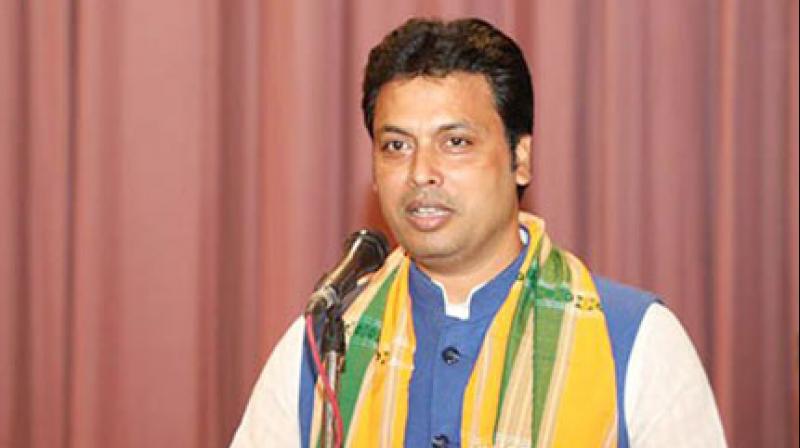 Tripura Chief Minister Biplab Kumar Deb