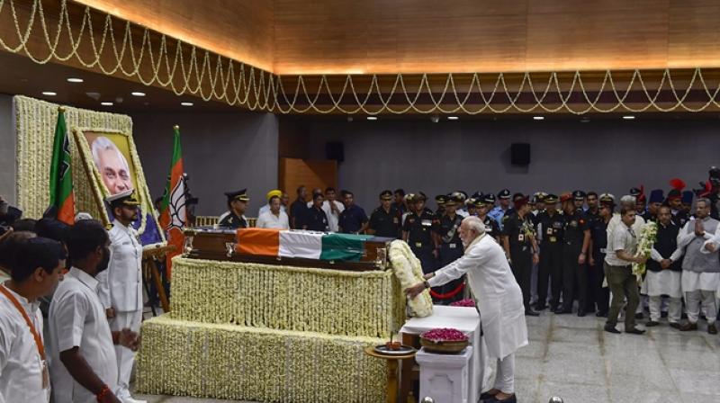 Homage to former Prime Minister Atal Bihari Vajpayee Homage to former Prime Minister Atal Bihari Vajpayee