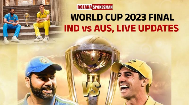 World Cup 2023 Final, IND vs AUS, Live Updates