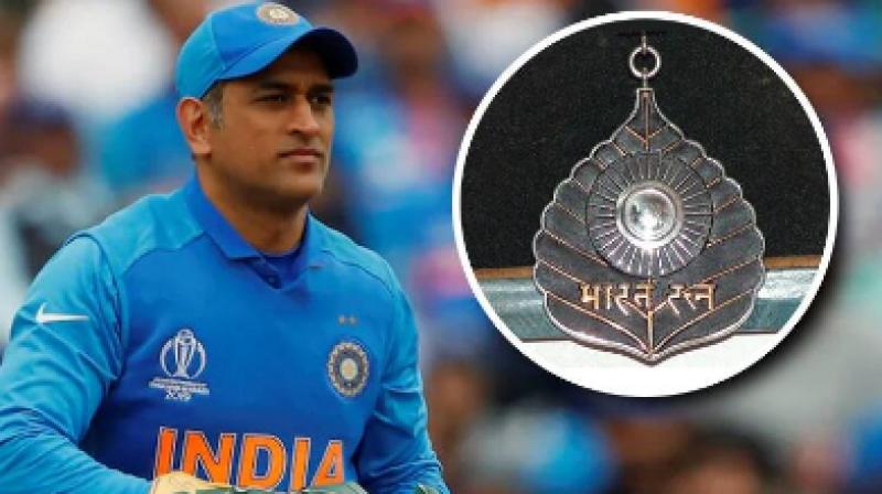 Honour Dhoni with Bharat Ratna Honour Dhoni with Bharat Ratna