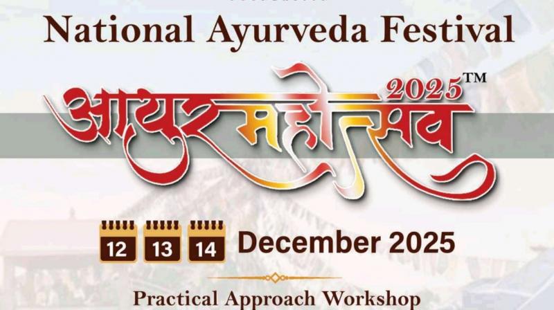 His remarks pointed to the festival's broader aim of bridging the gap between traditional wisdom and modern scientific rigour through active engagement with academics, scholars and experts. File Photo.