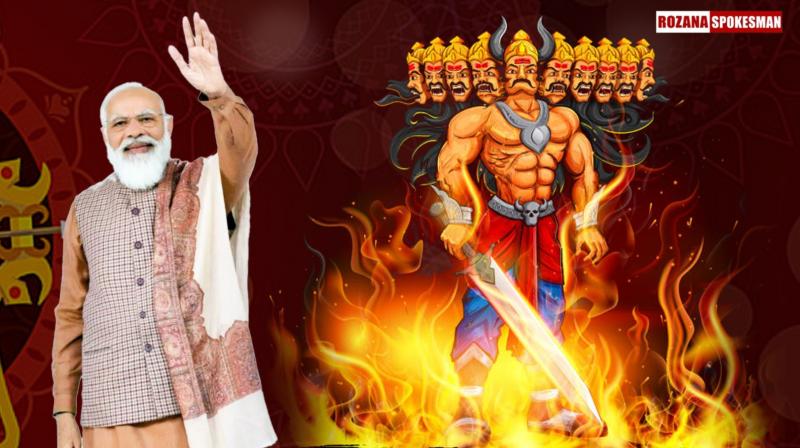 Prime Minister Narendra Modi To Burn Effigy Of Ravan Today