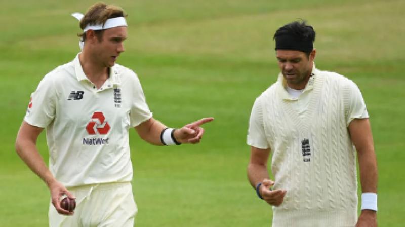 Stuart Broad and Jimmy Anderson Stuart Broad and Jimmy Anderson