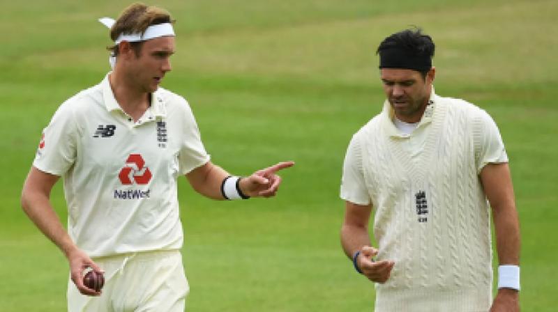 Stuart Broad and Jimmy Anderson