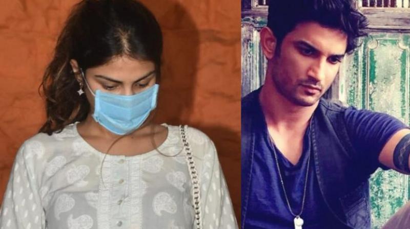 Rhea Chakraborty and Sushant Singh Rajput