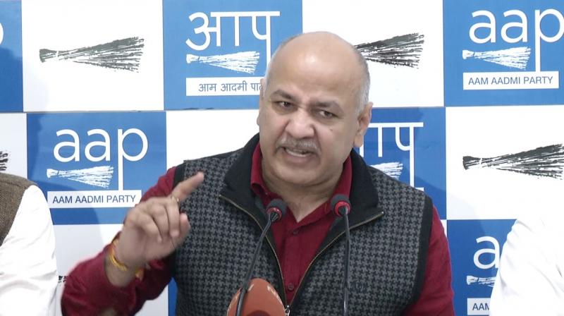 Senior AAP leader Manish Sisodia Senior AAP leader Manish Sisodia