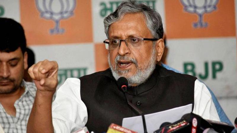 Bihar Deputy Chief Minister Sushil Kumar Modi