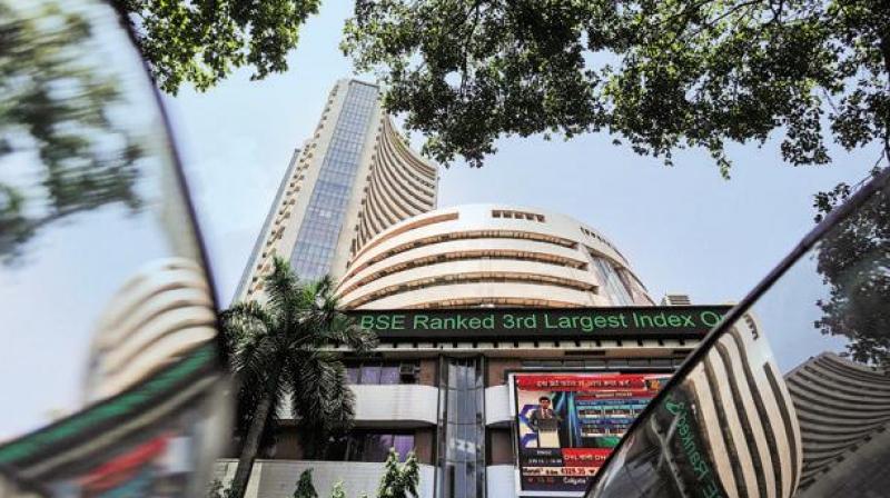 BSE Sensex ended marginally higher 