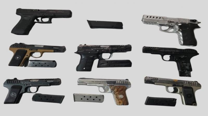 Punjab: Amritsar Rural Police Seize 8 Illegal Weapons in Trans-Border Arms Trafficking Crackdown Punjab: Amritsar Rural Police Seize 8 Illegal Weapons in Trans-Border Arms Trafficking Crackdown