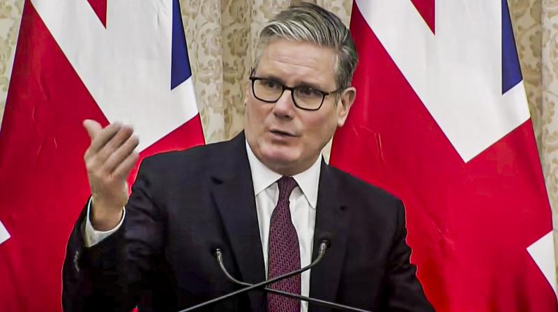 UK PM Keir Starmer Welcomes Trump's 1st Phase of Peace Plan Deal Between Israel and Hamas UK PM Keir Starmer Welcomes Trump's 1st Phase of Peace Plan Deal Between Israel and Hamas
