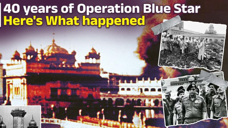 40 years of Operation Blue Star: Here's What happened 40 years of Operation Blue Star: Here's What happened