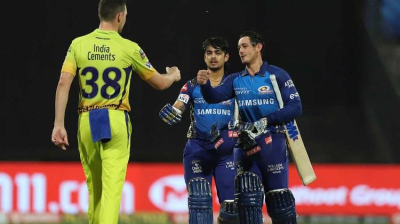 MI thrash CSK MI thrash CSK