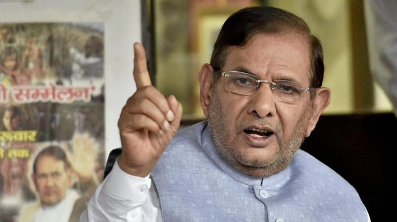 Loktantrik Janta Dal leader Sharad Yadav