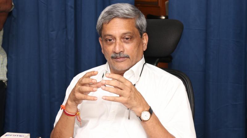 Goa Chief Minister Manohar Parrikar