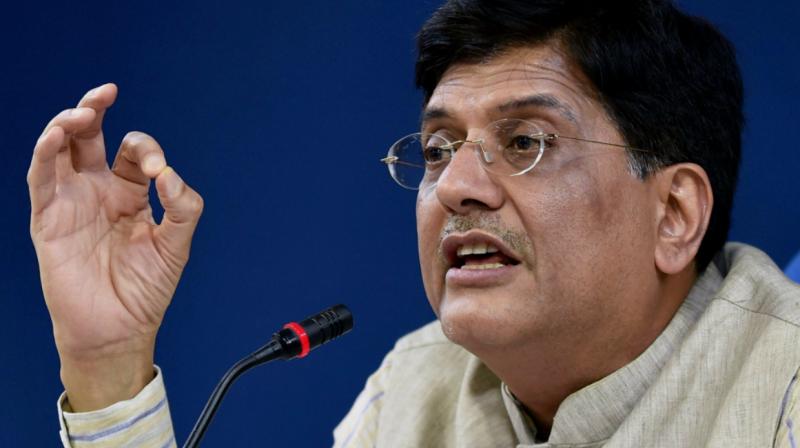 Railway Minister Piyush Goyal