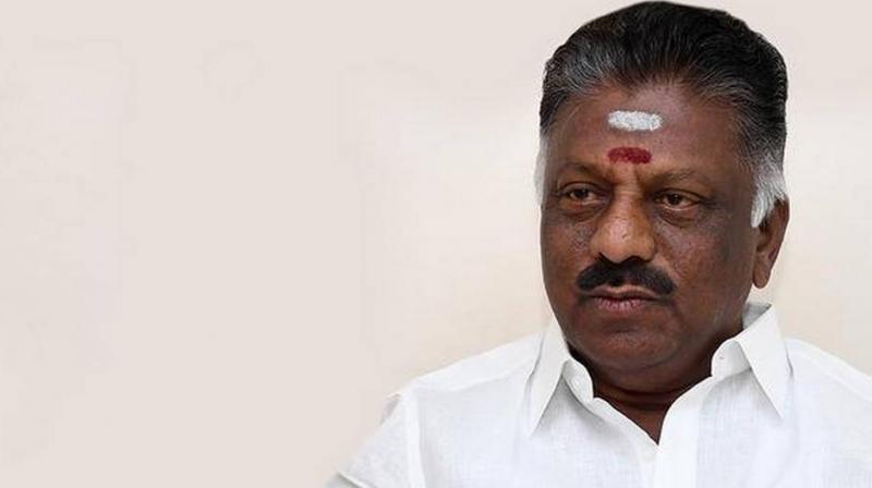 Tamil Nadu Deputy Chief Minister O Panneerselvam