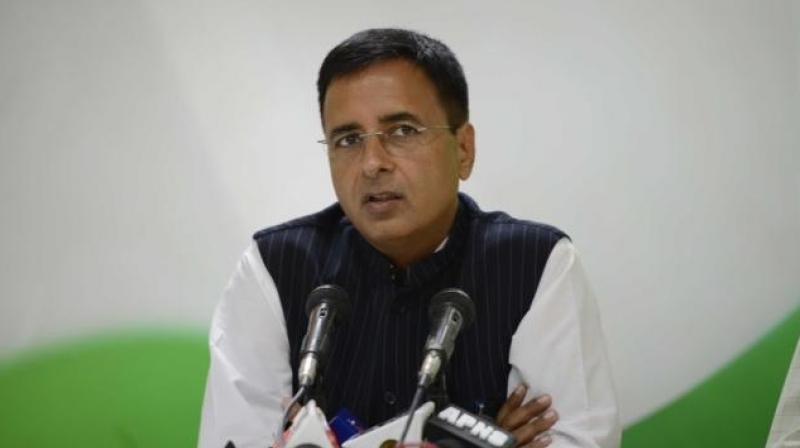 Congress chief spokesperson Randeep Surjewala Congress chief spokesperson Randeep Surjewala