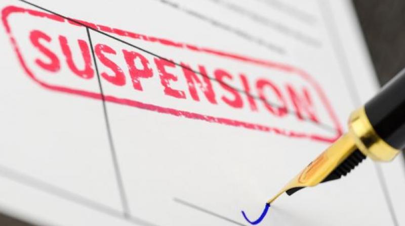 PPS officer suspended for laxity PPS officer suspended for laxity