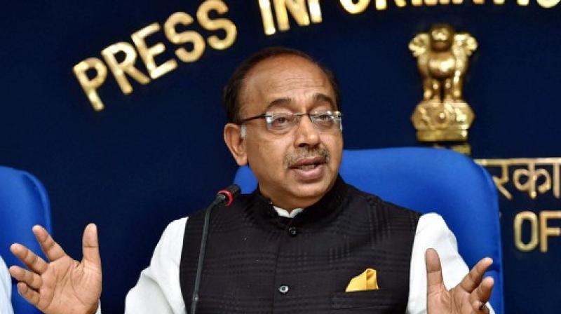 Union Minister of State for Parliamentary Affairs Vijay Goel