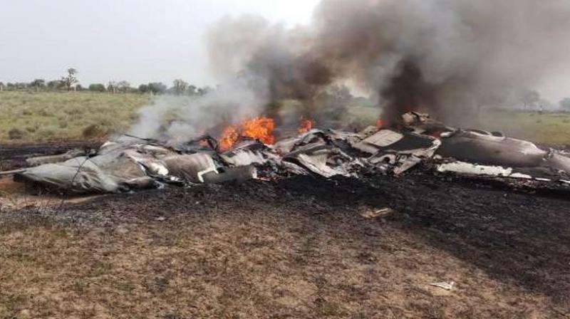 IAF's MiG 27 aircraft crashed
